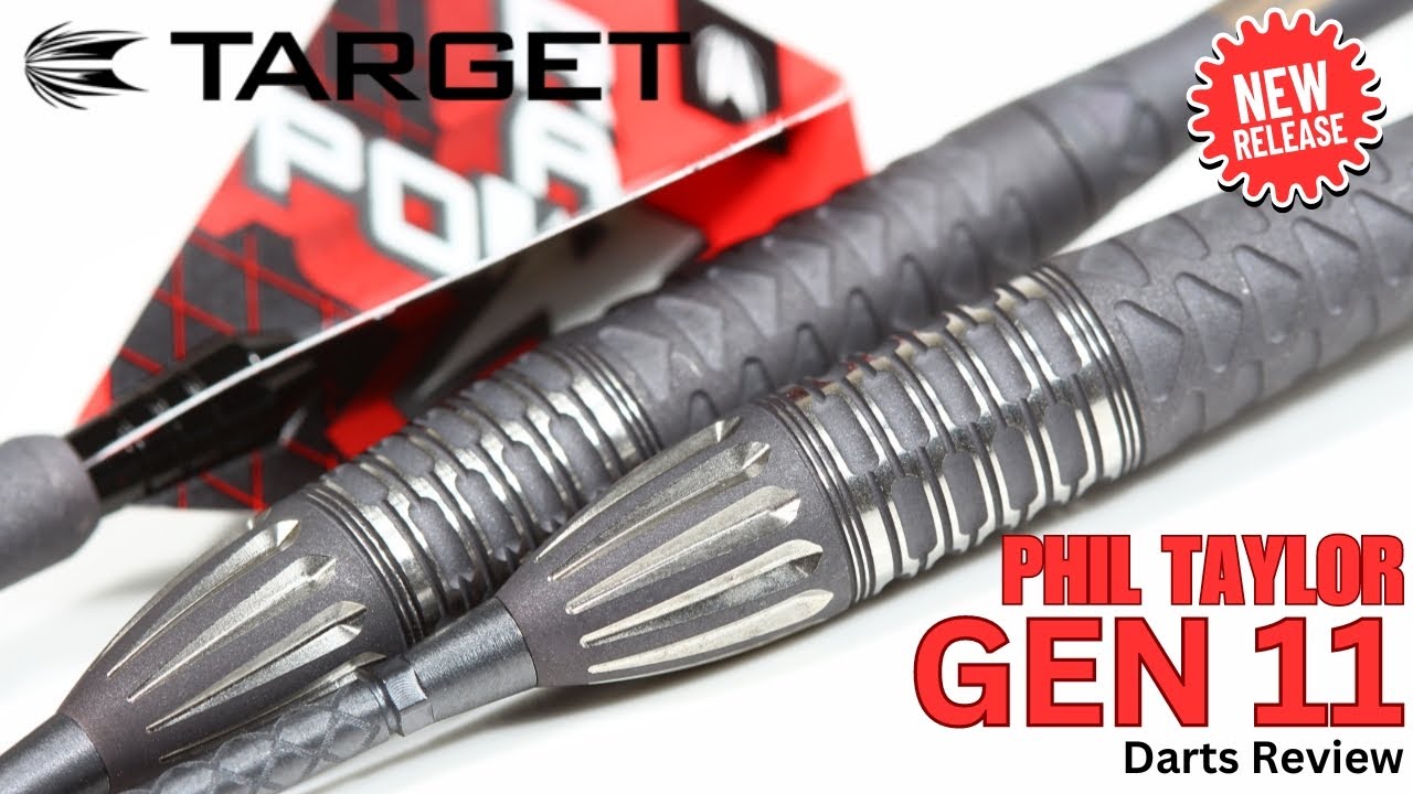Target PHIL TAYLOR GEN 11 Darts Review RAW POWER - YouTube