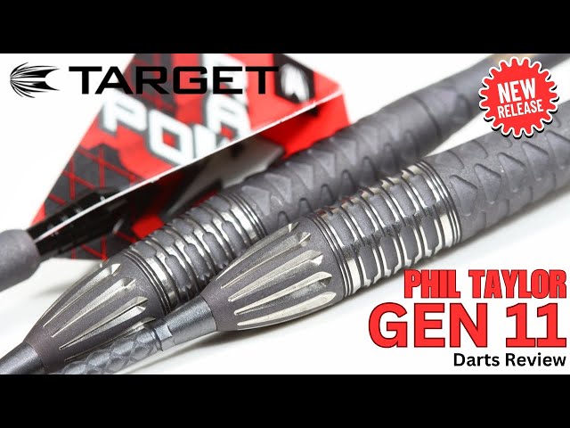 Target PHIL TAYLOR GEN 11 Darts Review RAW POWER - YouTube
