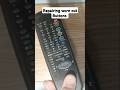 Remote Control : buttons doesn’t always work. A Simple solution. Tuition.Easy
