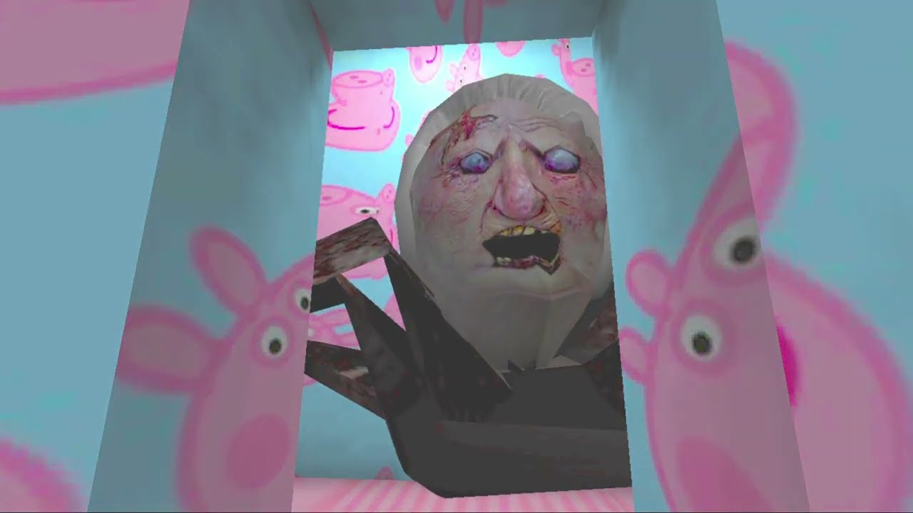 Granny Game Horror Escape Gameplay | Peppa Pig Granny Ep28
