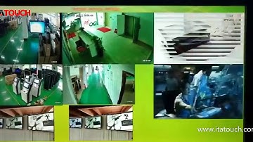 Splicing Screen Panel LCD Interactive Touch Screen Matrix Control Video Wall Display