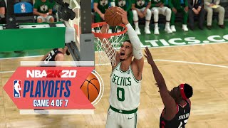 Nba 2020 virtual playoffs - raptors vs celtics round 2 game 4 toronto
boston (nba 2k)