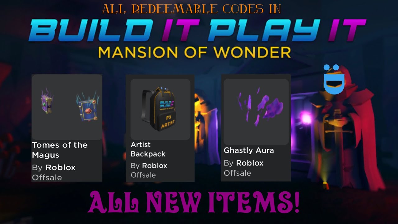 Roblox Mansion of Wonder codes (May 2022): Free accessories