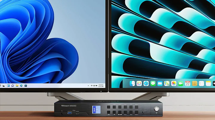 Why Every Workspace Needs This KVM Switch! TESmart HDK402-M24