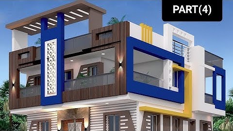 3ds Max Exterior House Design Part 4 Tutorial Video..