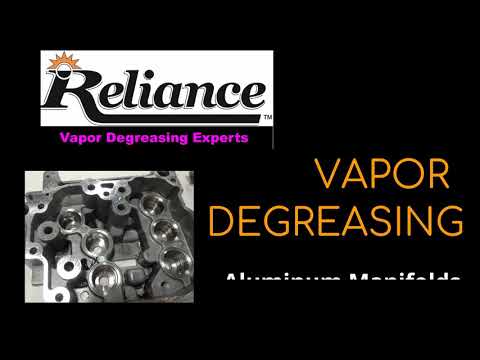 Ultrasonic Vapor Degreasing Aluminum Manifolds