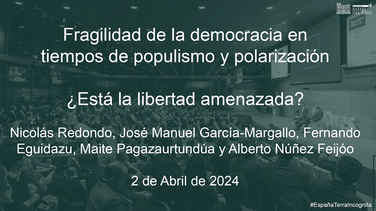 «Fragilidad de la democracia en tiempos de populismo y polarización ...