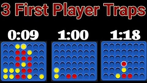connect 4 first player trap