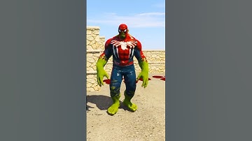Thumbnail of GTA 5 ZOMBIES 🆚 SPIDER-HULK  ZOMBIES BITING HULK_COFFIN DANCE SONG COVER