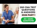 200 CNA Practice Test Questions and Answers 2026 | Pass Your Certification Part 1