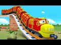 Video thumbnail of "Chu Chu Train Cartoon Video for Kids Fun - Toy Factory"