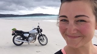 Solo Crossing of Australia on a TU250x motorcycle- Am I There Yet?