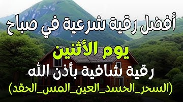 أفضل رقية شرعية في صباح يوم الاثنين علاج الحسد_السحر_العين _حفظ وتحصين للمنزل _القارئ علاء عقل