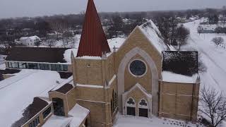 Celebrity Snowy Downtown Muskogee, OK - Drone Video - DJI Mini 2 Profile