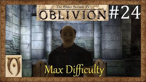 The Elder scrolls IV Oblivion-Max Difficulty-Part 24(Killing a Skooma addict)
