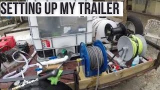 PRESSURE WASHER BUDGET TRAILER BUILD 10GPM PREDATOR