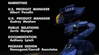 Future Cop - Cutscenes - Credits