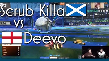 Best Rocket League 1v1 OF ALL TIME - Scrub Killa vs Deevo