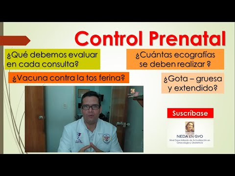 Vídeo: Atención Del Embarazo: Descripción General, Atención Prenatal Y Posnatal