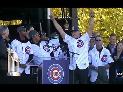 cubs world series celebration