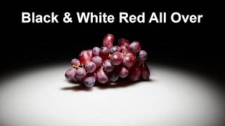 Studio lighting: Turn white into black with clever photographic lighting.