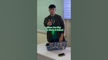 When You Play Too Much at School (OLFU)