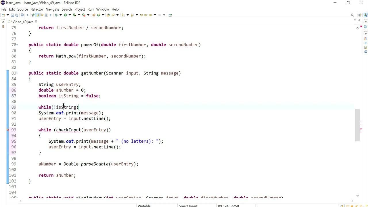 Java 50: Handle NumberFormatException when parsing a String that ...