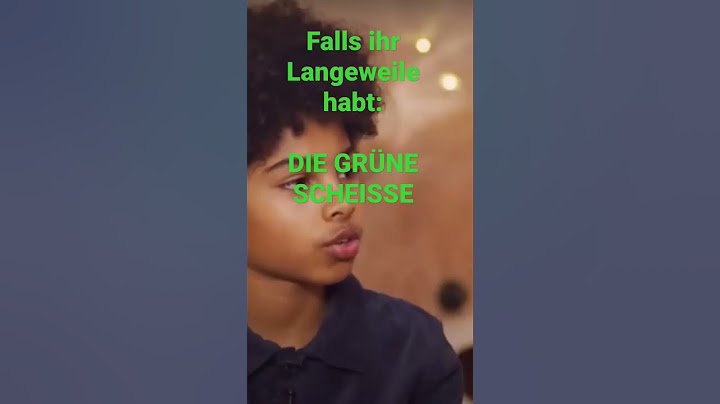 Grüne Scheisse - Falls ihr Langeweile habt #shorts