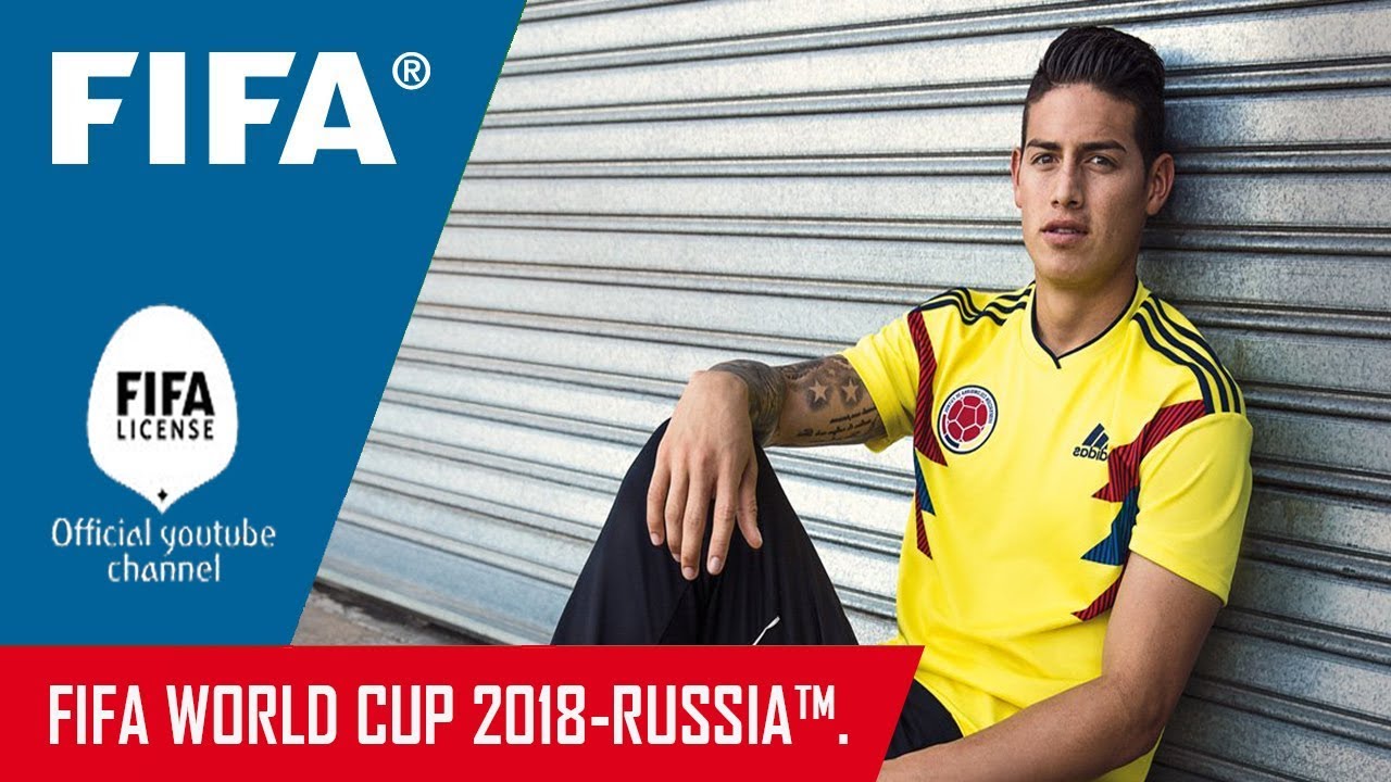 Colombia Football (FCF) 2018 World Cup Russia Home Kit Released-'FIFA World Cup 2018 Russia™'