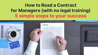 How to Read a Contract: Essential Guide to Understanding Contracts | Must-Know Tips for Managers