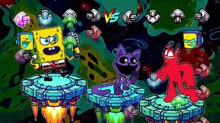 SpongeBob and BANBAN Epic FNF Showdown: Brace Yourself for a Dazzling Performance!