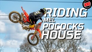 ANOTHER SICK HOME TRACK! HE LOST HIS THUMB RACING MOTOCROSS!!