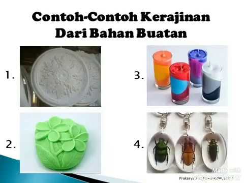 Materi Singkat Prakarya 7 "Kerajinan Dari Bahan Buatan" - YouTube