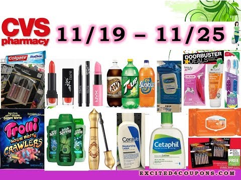 CVS 11/19/17 – 11/25/17 & Doorbuster deal (printable coupons)