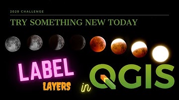How to Label layers in QGIS # Lesson 4 of 29 # QGIS Tutorial