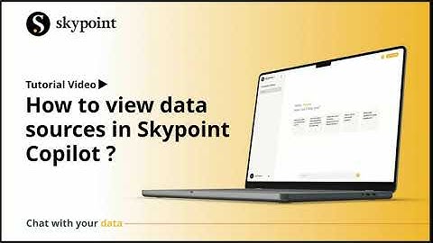 Skypoint AI Copilot - Demo (Show Data Sources / Direct Link to Citations)
