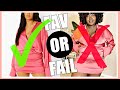 BOOHOO TRIED IT! + MISSGUIDED 2021 TRY ON CLOTHING HAUL I CURVY PLUS SIZE FASHION SIZE 18
