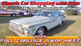 2025 Fall Carlisle Swap Meet The Weird 1962 Dodge Dart Station Wagon Classic Car Shopping