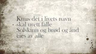 Video thumbnail of "Nordahl Grieg - Til Ungdommen (med tekst) (with english captions)"