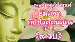 เพลงบทสวดมนต์ ธัมมจักกัปปวัตตนสูตร (บาลี) (๙ จบ) (ขับร้อง-ศิลปิน Ocean Media)