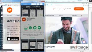 Act downloading and connecting the act companion app