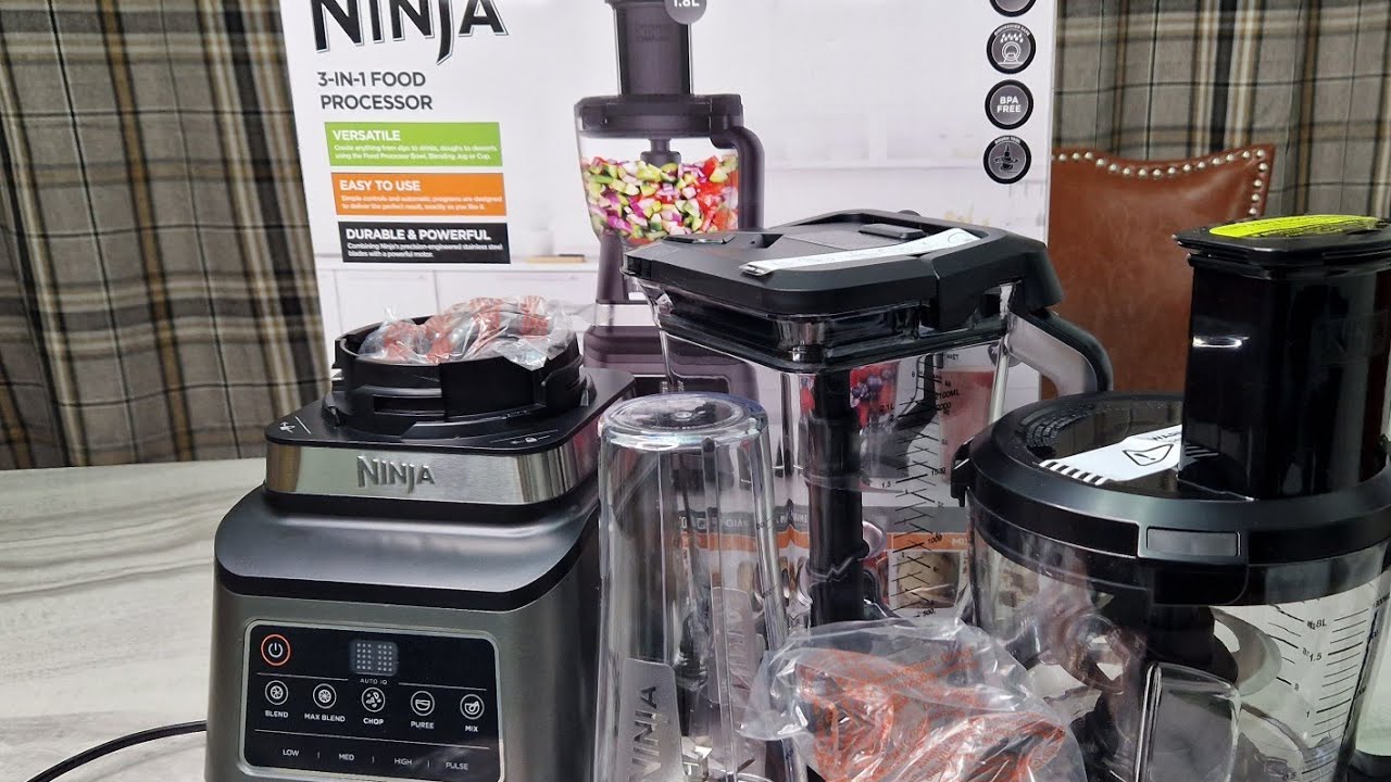 UNBOXING PROCESADOR DE ALIMENTOS NINJA EN ESPAÑOL