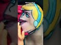 LSS #facepainting #ytshorts #cinderella #kpop #makeup #forentertainmentpurposesonly #fypシ