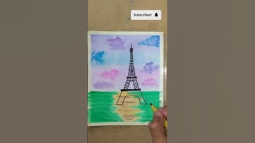 Bts eiffel tower#bts#army#viral#art#shorts