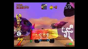Crash Team Racing (PlayStation Game) - Arcade Mode - Crash Cup Longplay - Difficulty: Medium