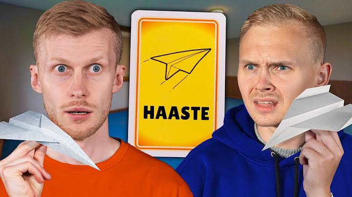 Kuka heittää paperilennokin pisimmälle? (HAASTE)