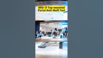 BRD-17 Top-mounted RFID Portal Anti-theft Field Test