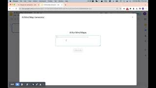 AI Mind Map Generator - Google Slides