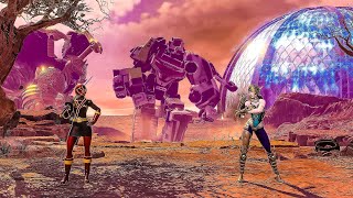 Power Rangers Battle For The Grid | Lauren Shiba Vs Scorpian | PC Gameplay