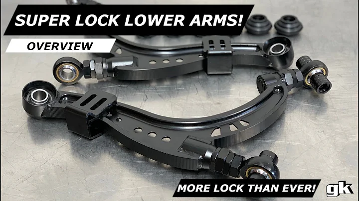 Gktech Super Lock Lower Control Arms - Adjustment
